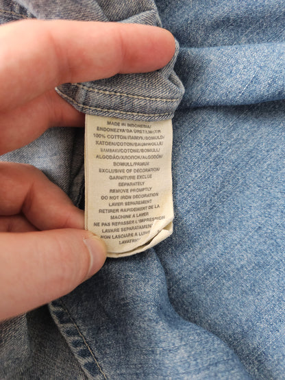 Chemise Polo Ralph Lauren Denim Shirt Western (M)