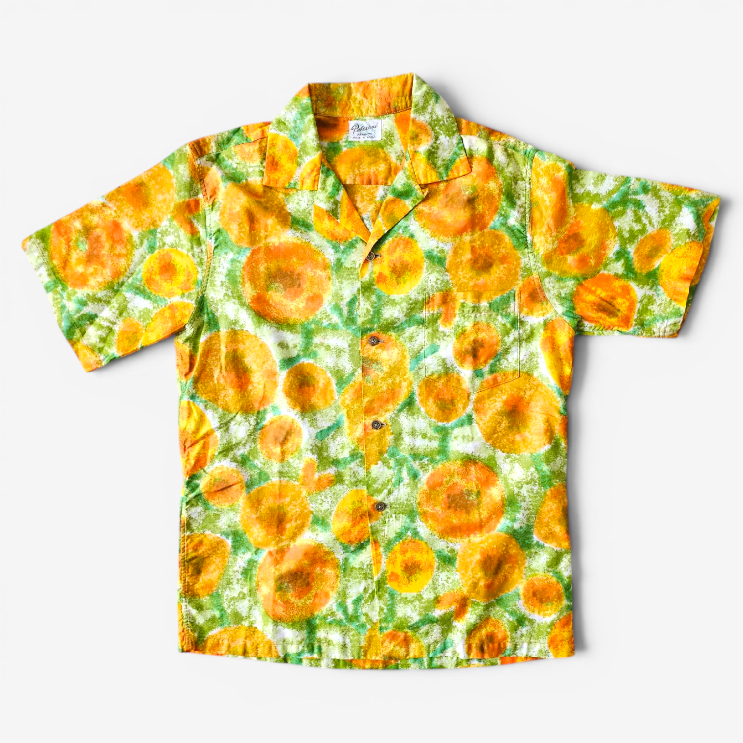Hawaiian Shirt Vintage 1960's Pelelani Fashion - Made in USA