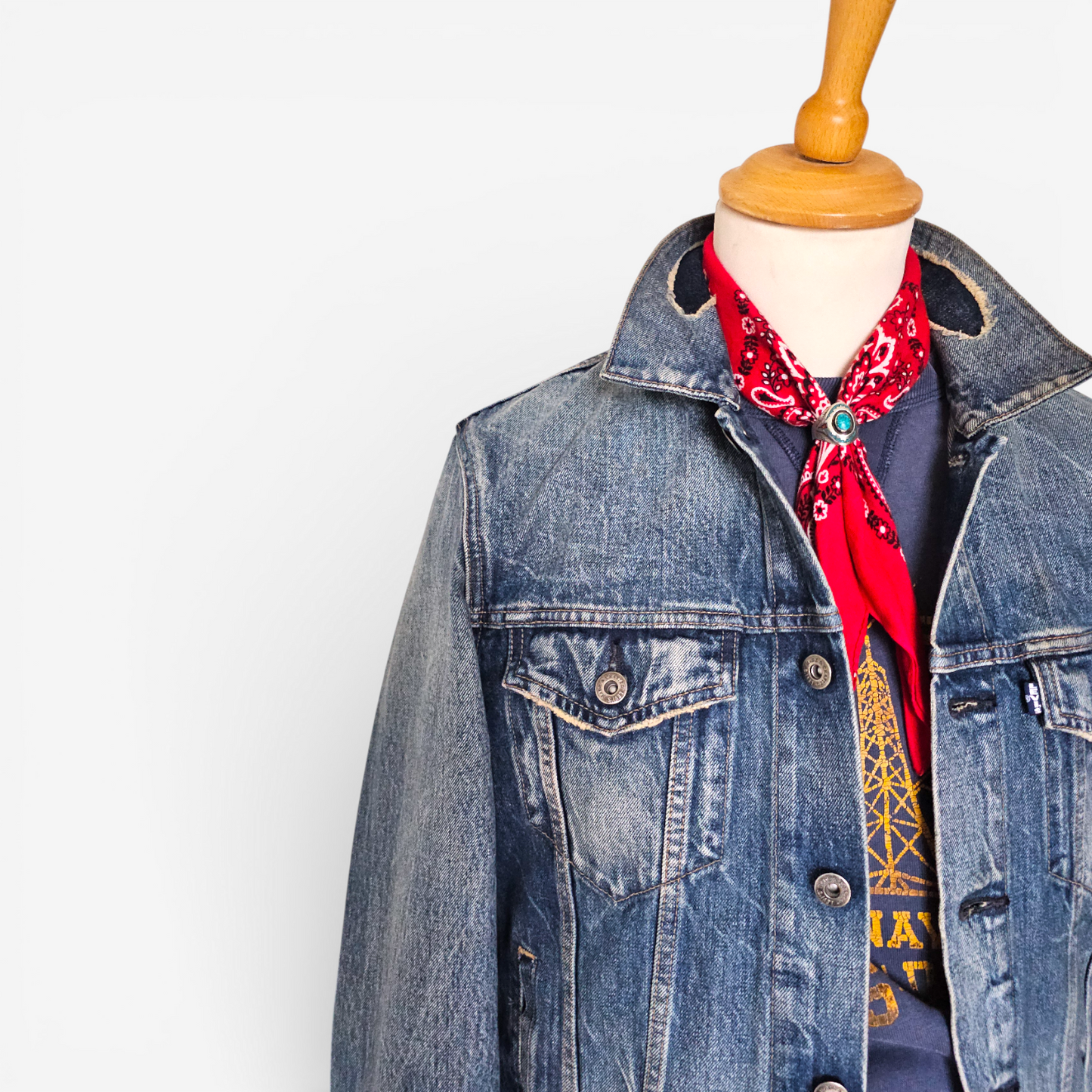 Veste Levi's Made&Crafted Trucker Type 3 - Made in Japan Big E (M)