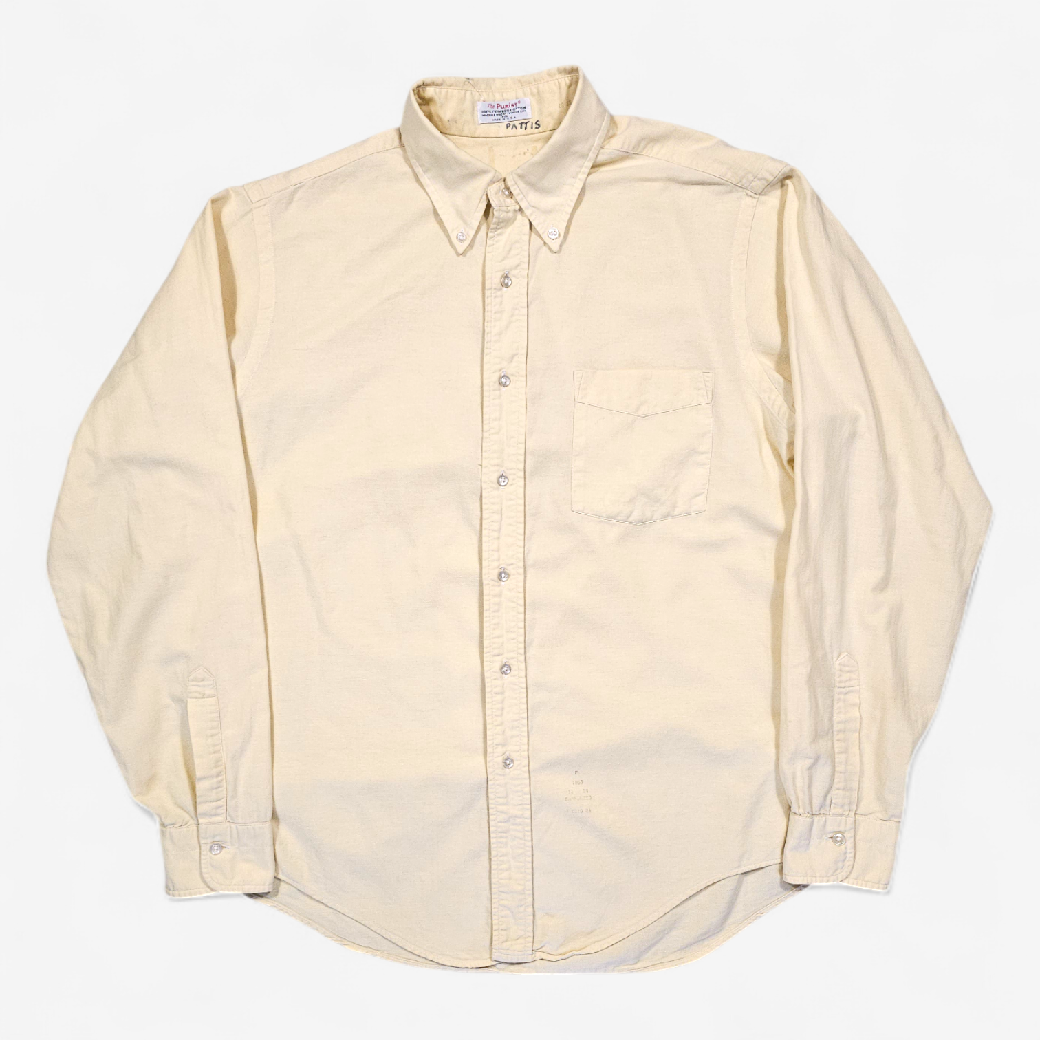 Chemise Vintage 1970's OCBD The Purist - Made in USA