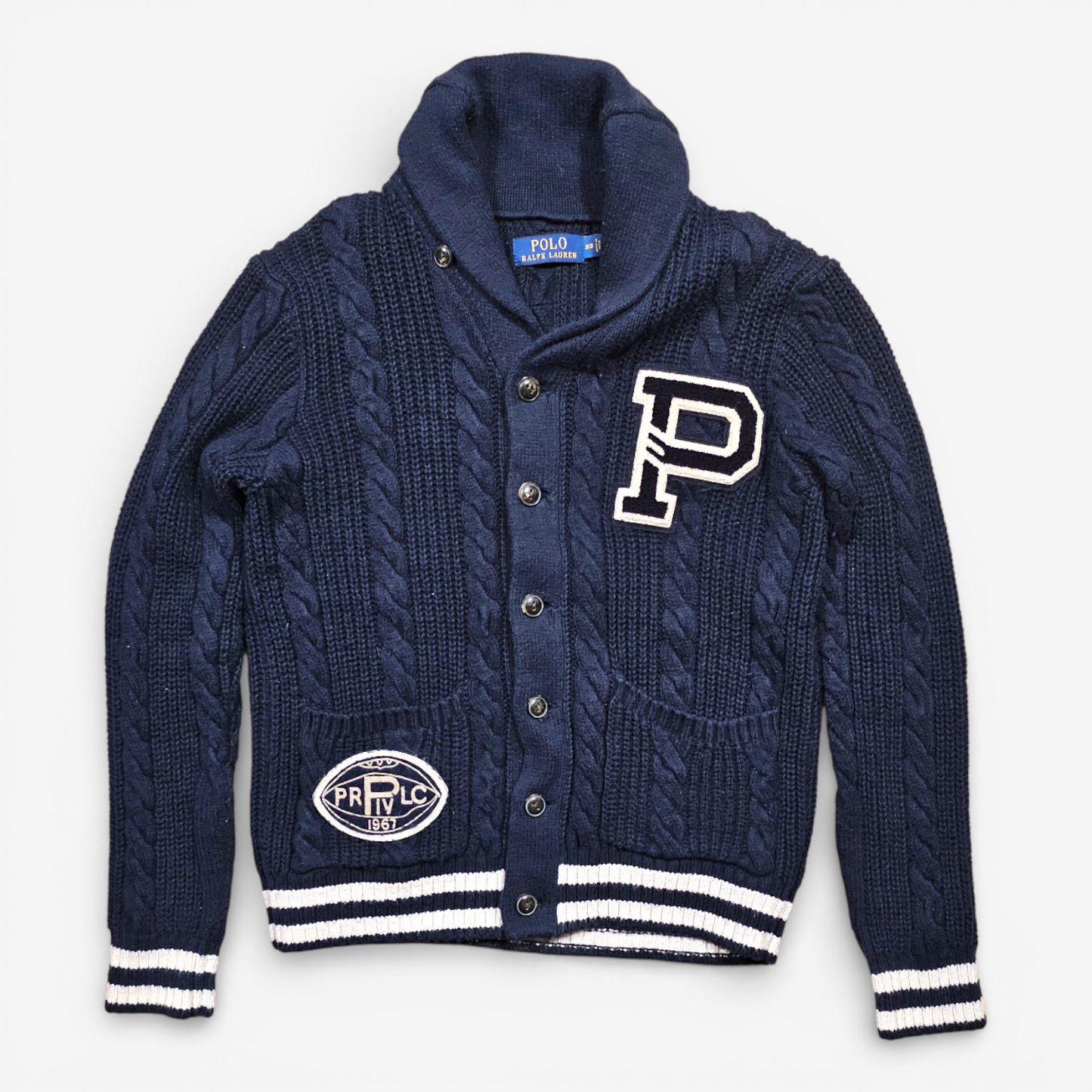 Polo Ralph Lauren Letterman Varsity Cardigan