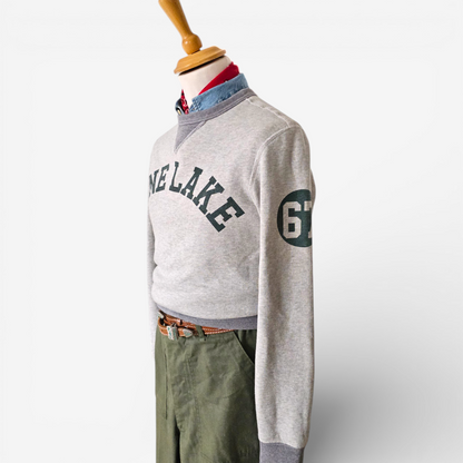 Polo Ralph Lauren Vintage Pine Lake Double V Neck Sweatshirt (XS)