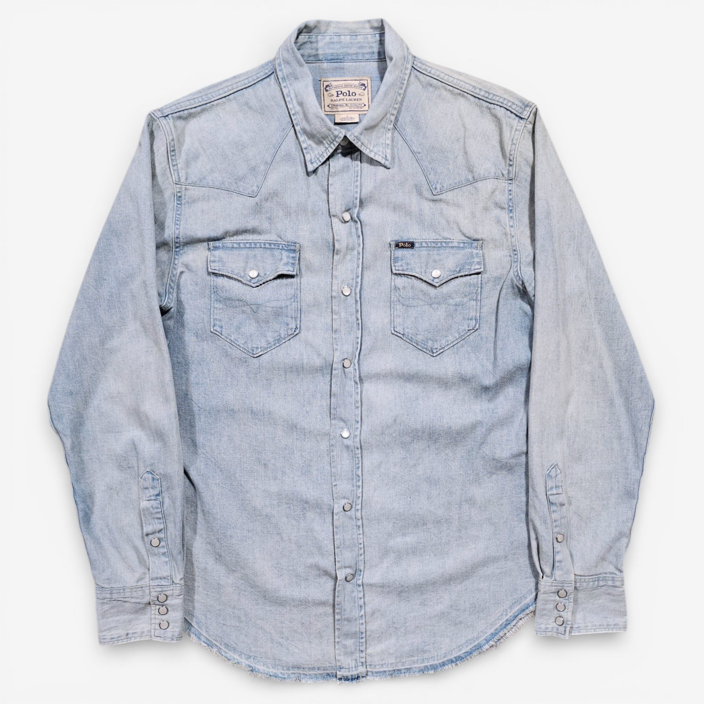 Chemise Polo Ralph Lauren Denim Shirt Western (M)