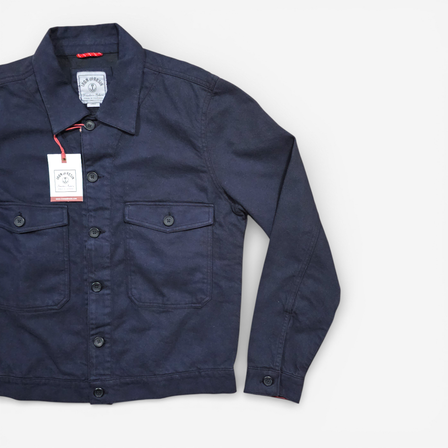 Veste Iron & Resin Revival Shirt Marine (L)