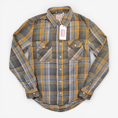 Chemise LVC Levi's Vintage Clothing Shorthorn Flanelle - Made in Italy (S)