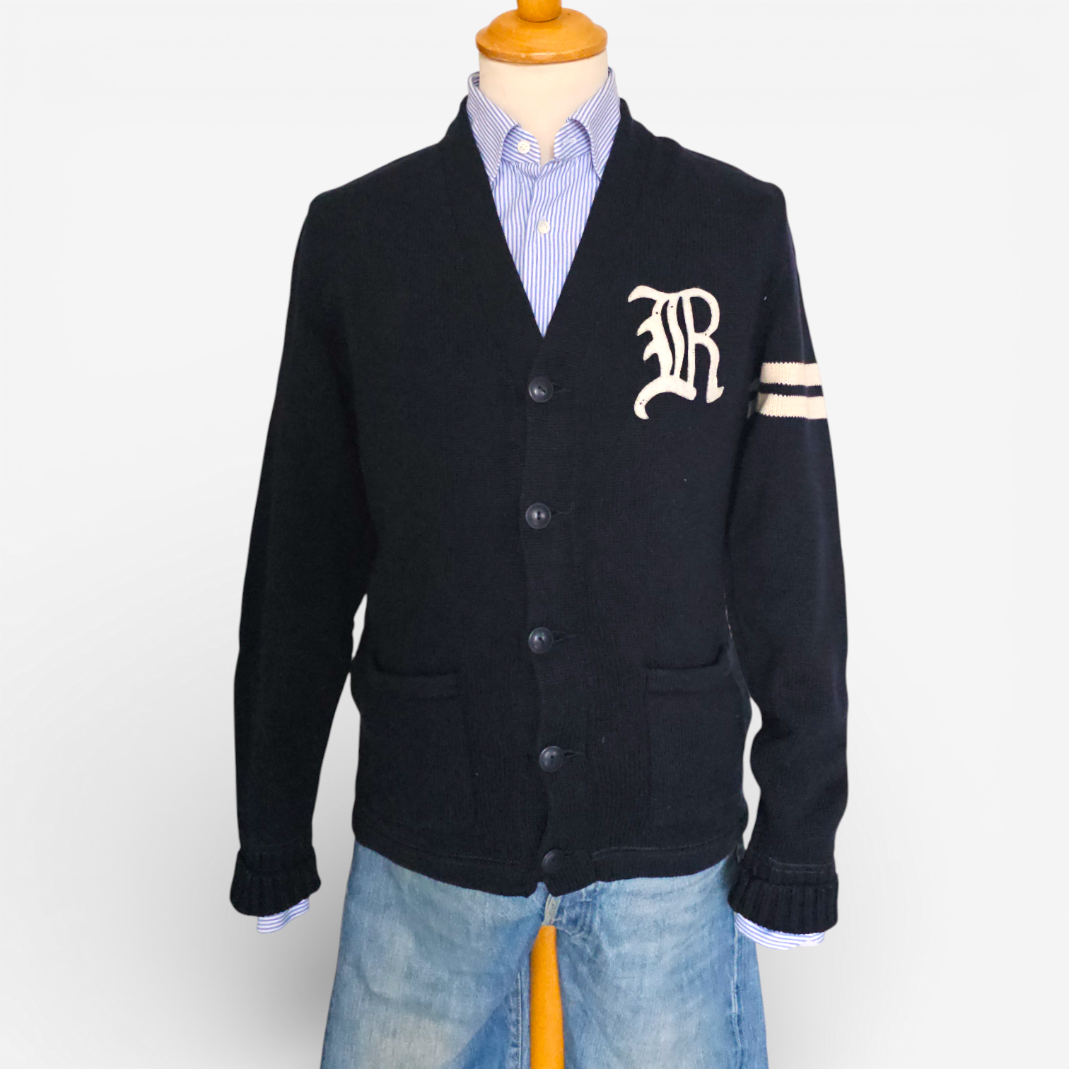 Polo Ralph Lauren Rugby Letterman Varsity Cardigan