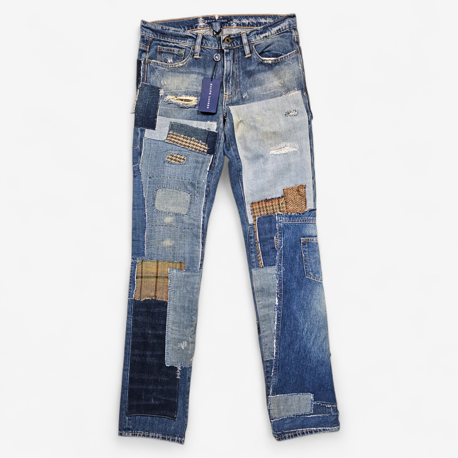 Jean Ralph Lauren Vintage Patchwork