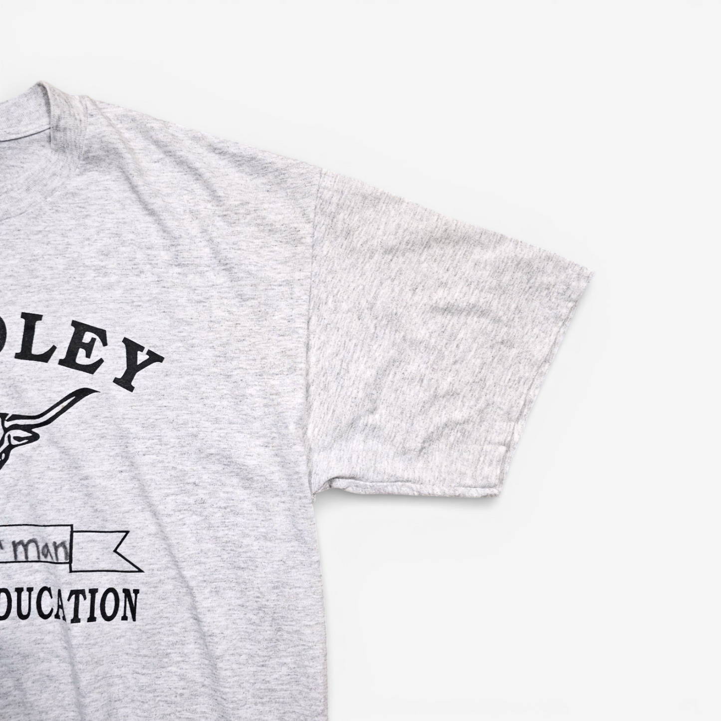 T-shirt Universitaire Vintage 90's Bradley Physical Education - Made in USA (L)