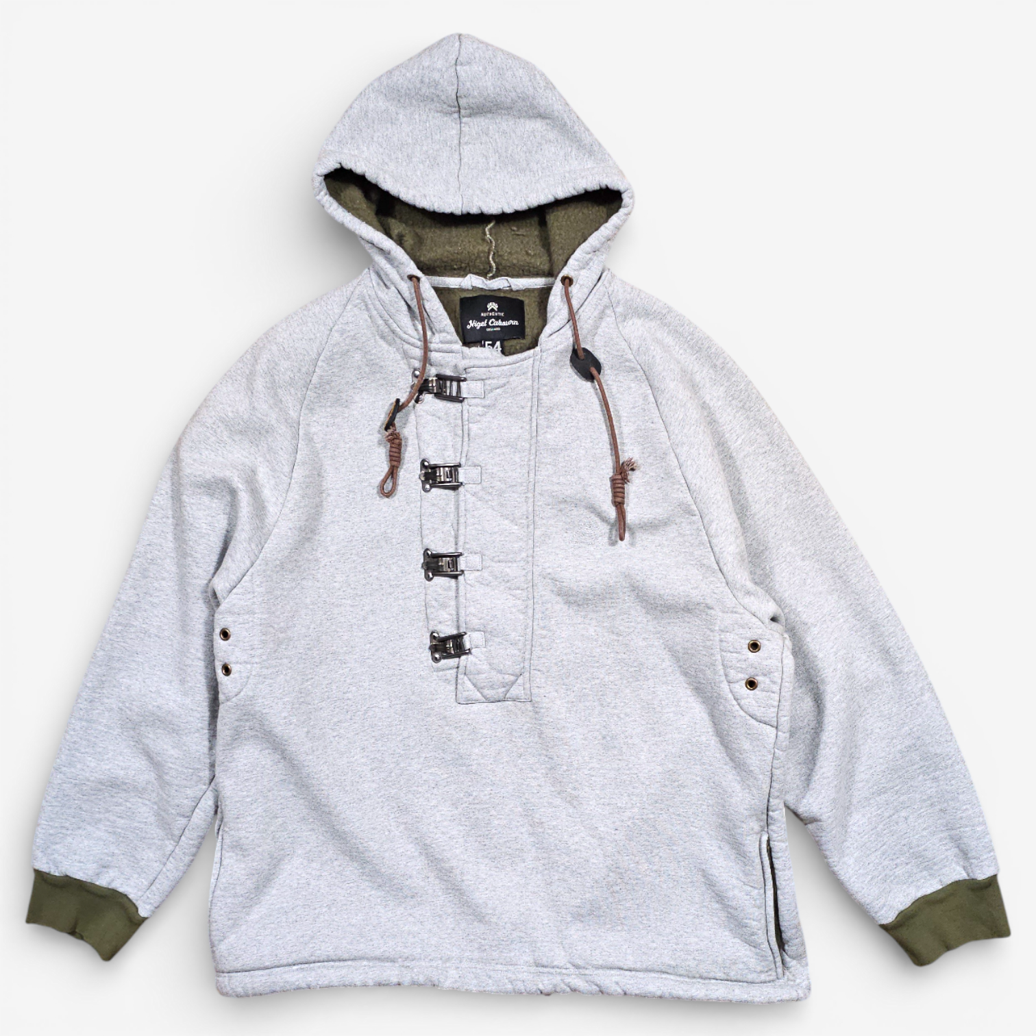 Sweatshirt Hoodie Lybro x Nigel Cabourn Fireman - Made in England