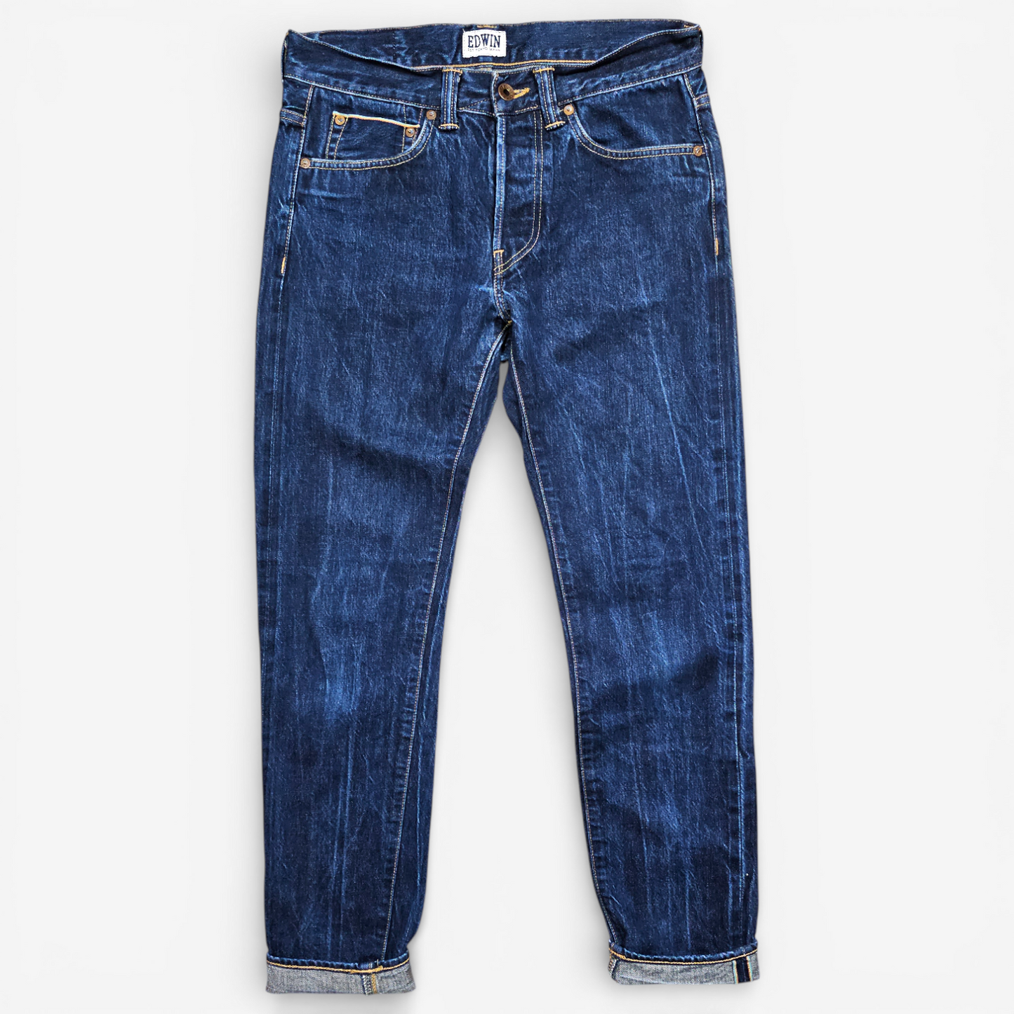Jean Edwin ED-80 Japanese Denim - Rainbow Selvedge