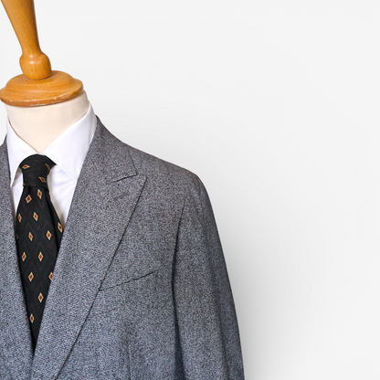 Blazer De Fursac Laine Flanelle Gris (50)