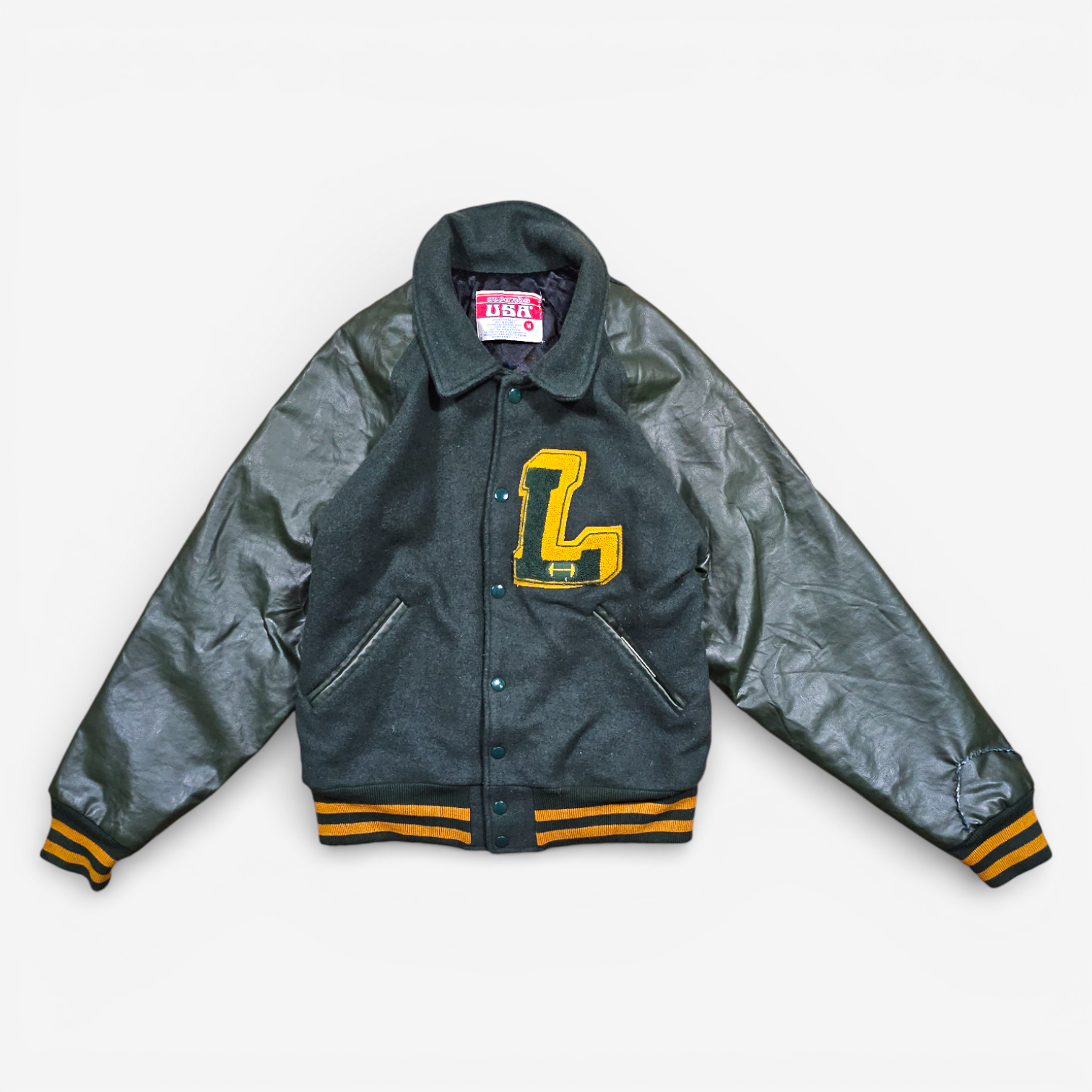 Vintage Varsity Jacket Awards USA - Made in USA (M)
