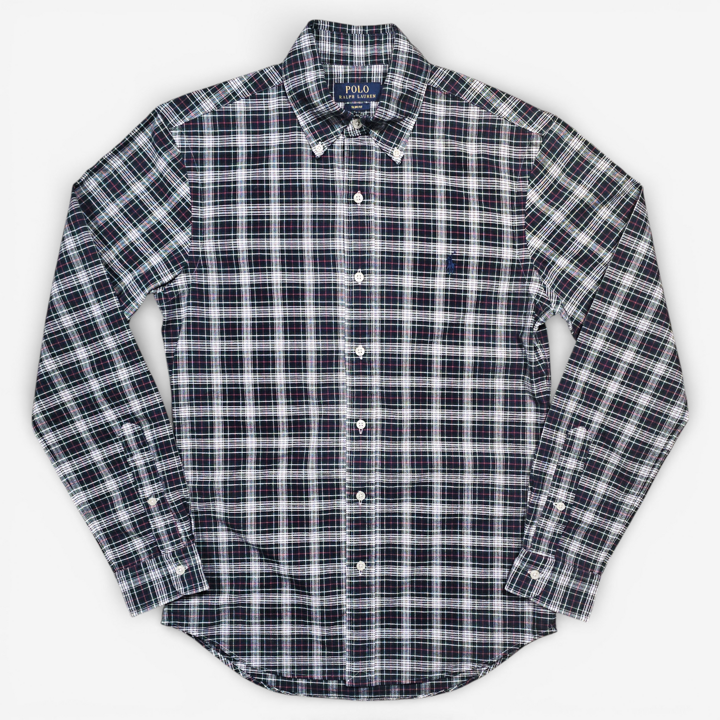Chemise Polo Ralph Lauren Ecossaise (S)