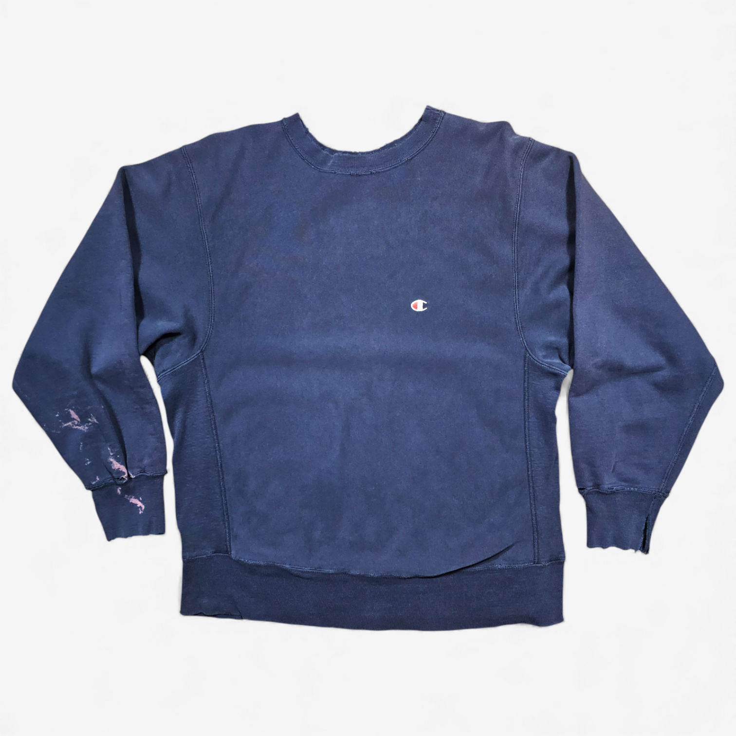 Sweat Vintage 80's Champion Reverse Weave Distressed - Made in USA