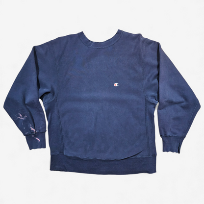 Sweat Vintage 80's Champion Reverse Weave Distressed - Made in USA