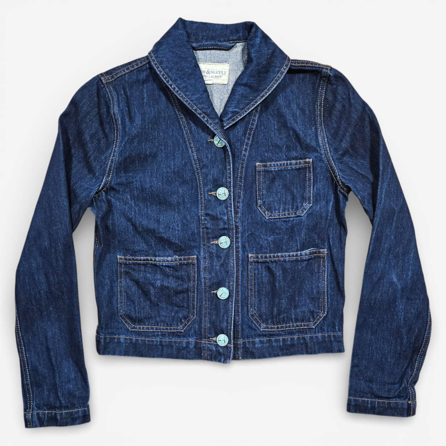Veste Ralph Lauren Denim Shawl Collar