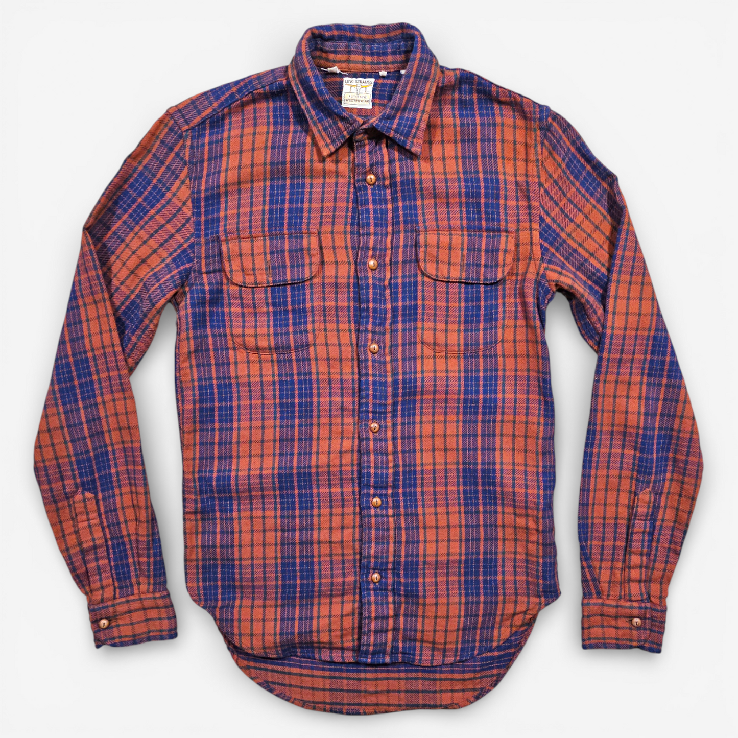 Chemise LVC Levi's Vintage Clothing Longhorn Flanelle Western - Made in Italy