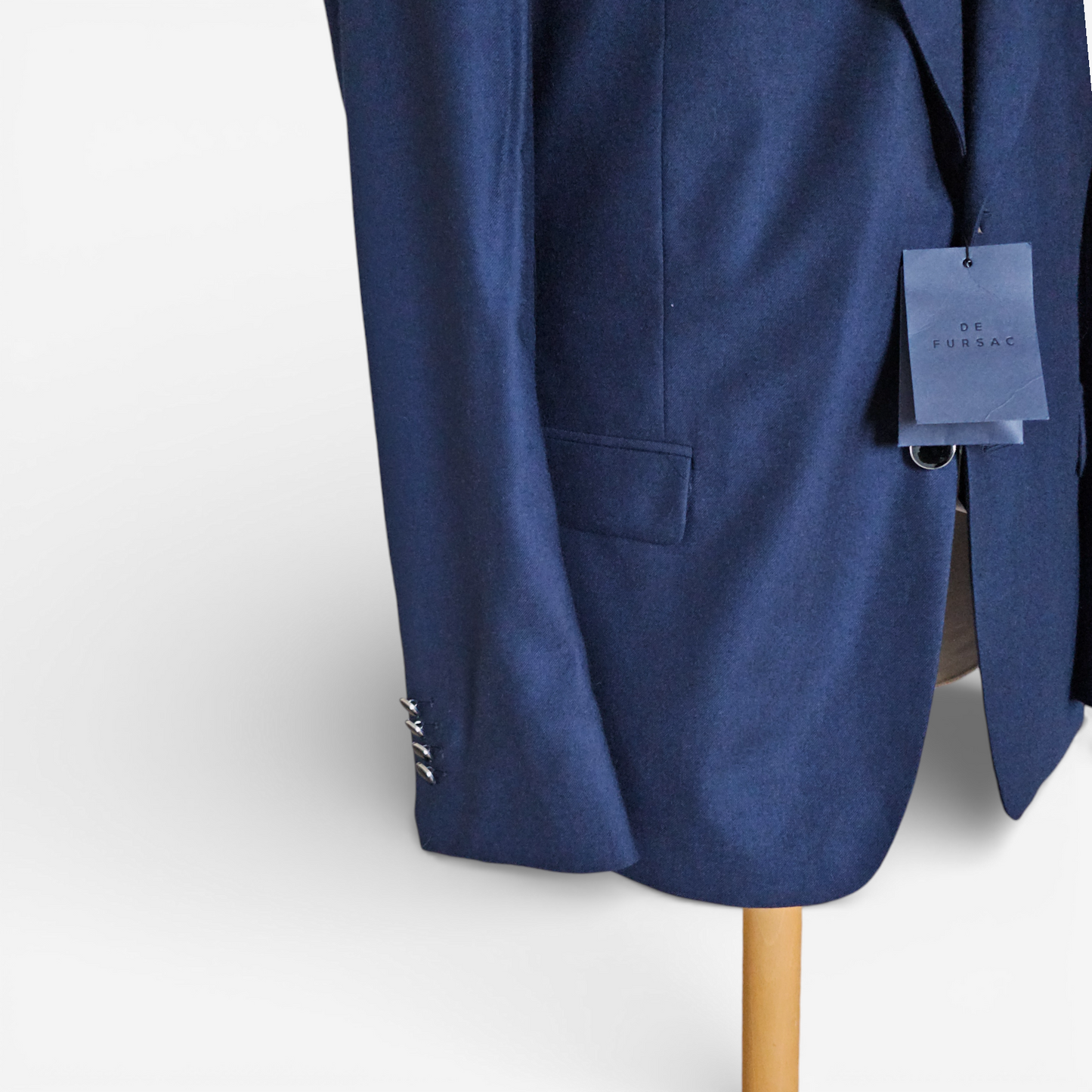 Blazer De Fursac 100% Cachemire Marine (52)