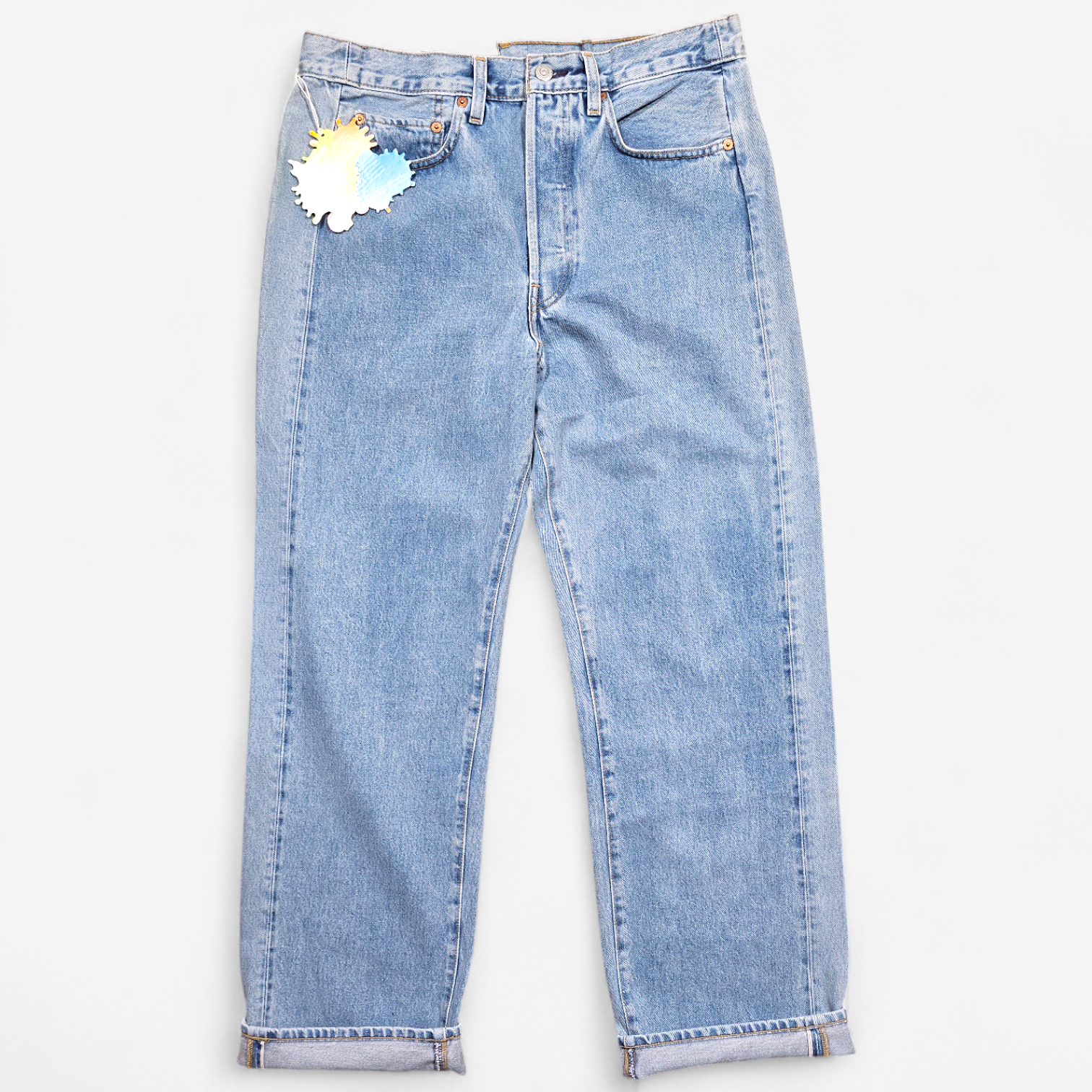 Jean LVC Levi's Vintage Clothing 501 1984 Wide Leg - Selvedge