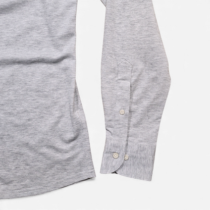 Chemise Suitsupply Knitted Grise (39/40)