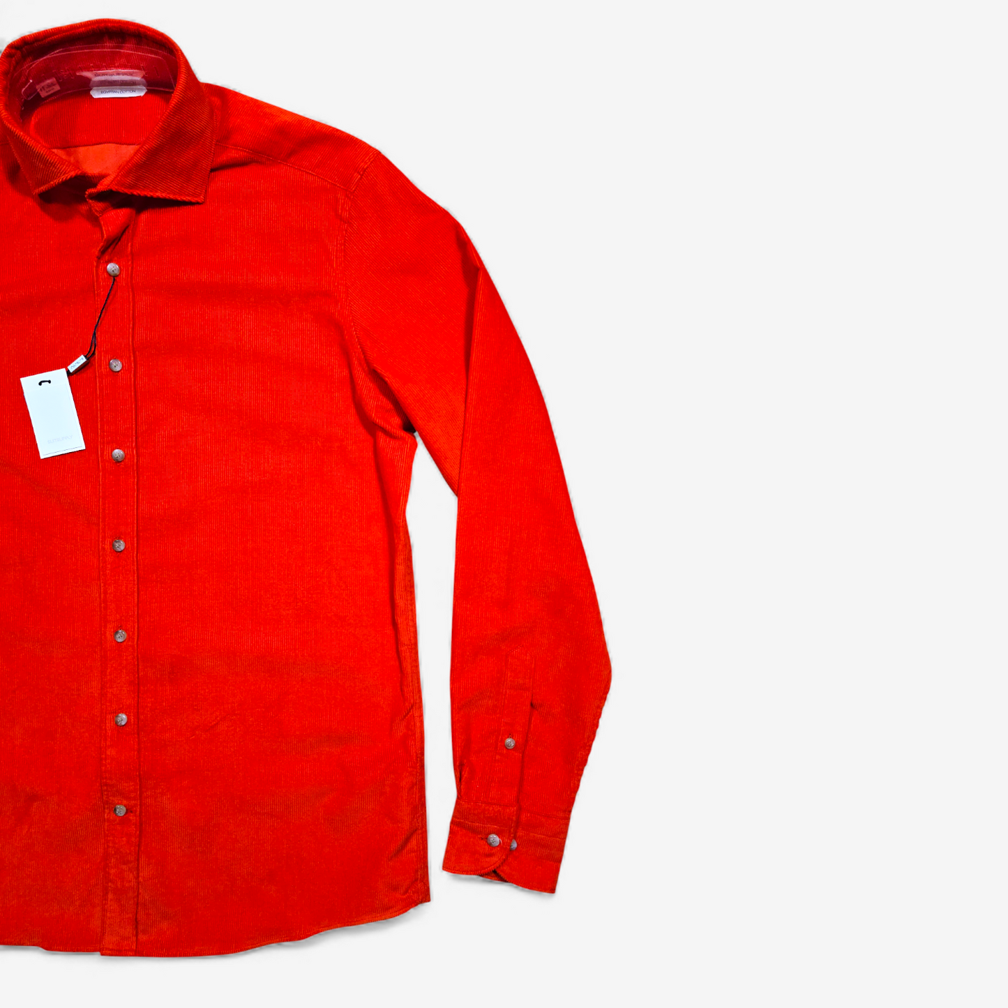 Chemise Suitsupply Orange Corduroy (M)
