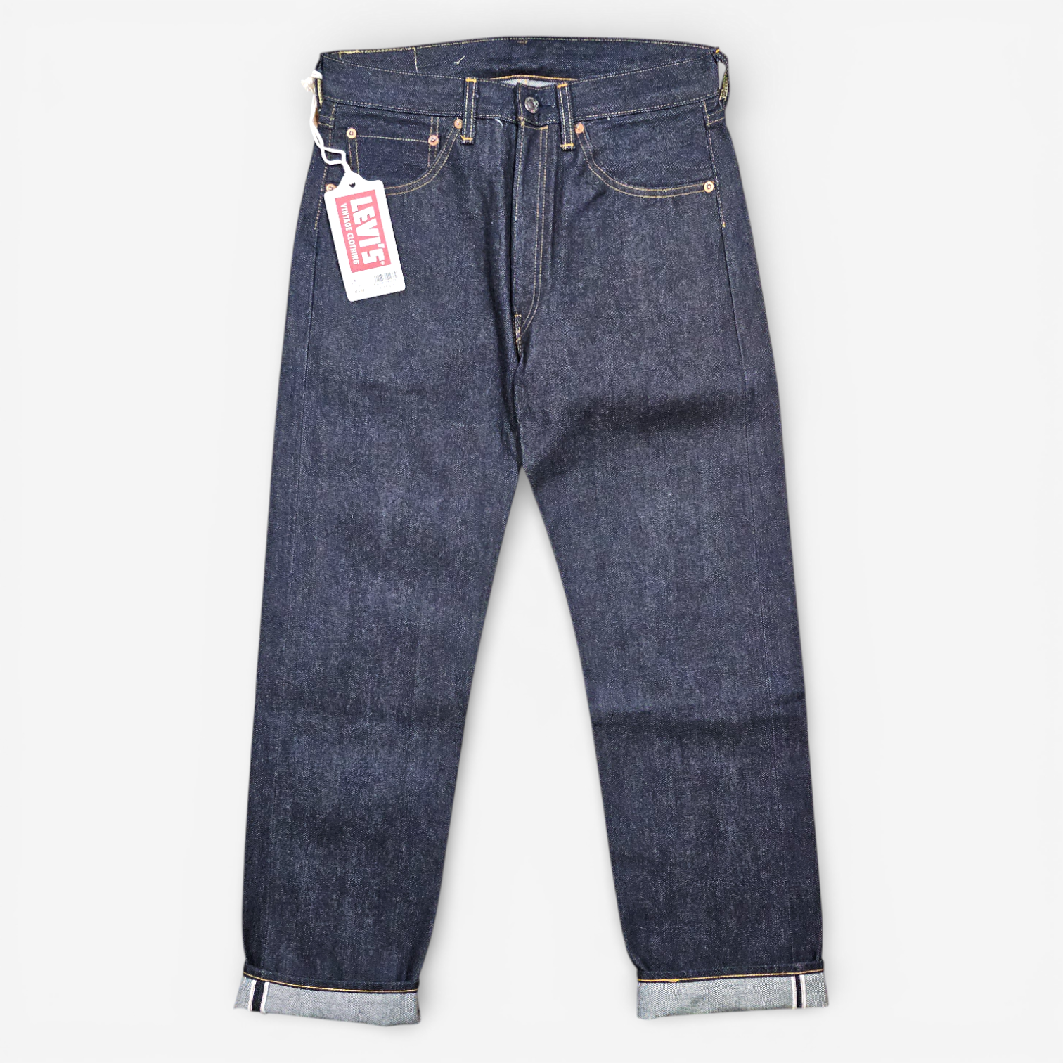 Jean LVC Levi's Vintage Clothing 501 1955 Shrink-to-Fit Made in Japan - Big E Selvedge
