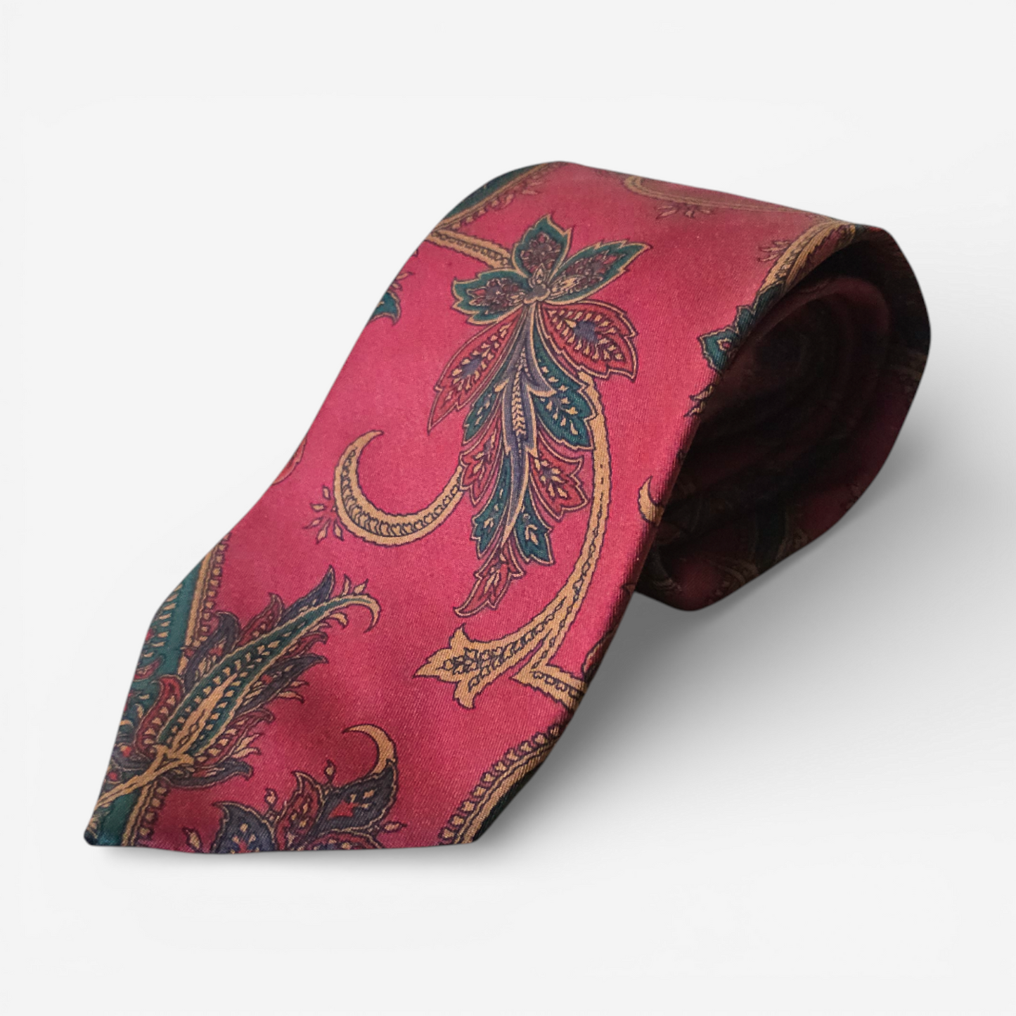 Cravate Trussardi Vintage Soie - Made in Italy