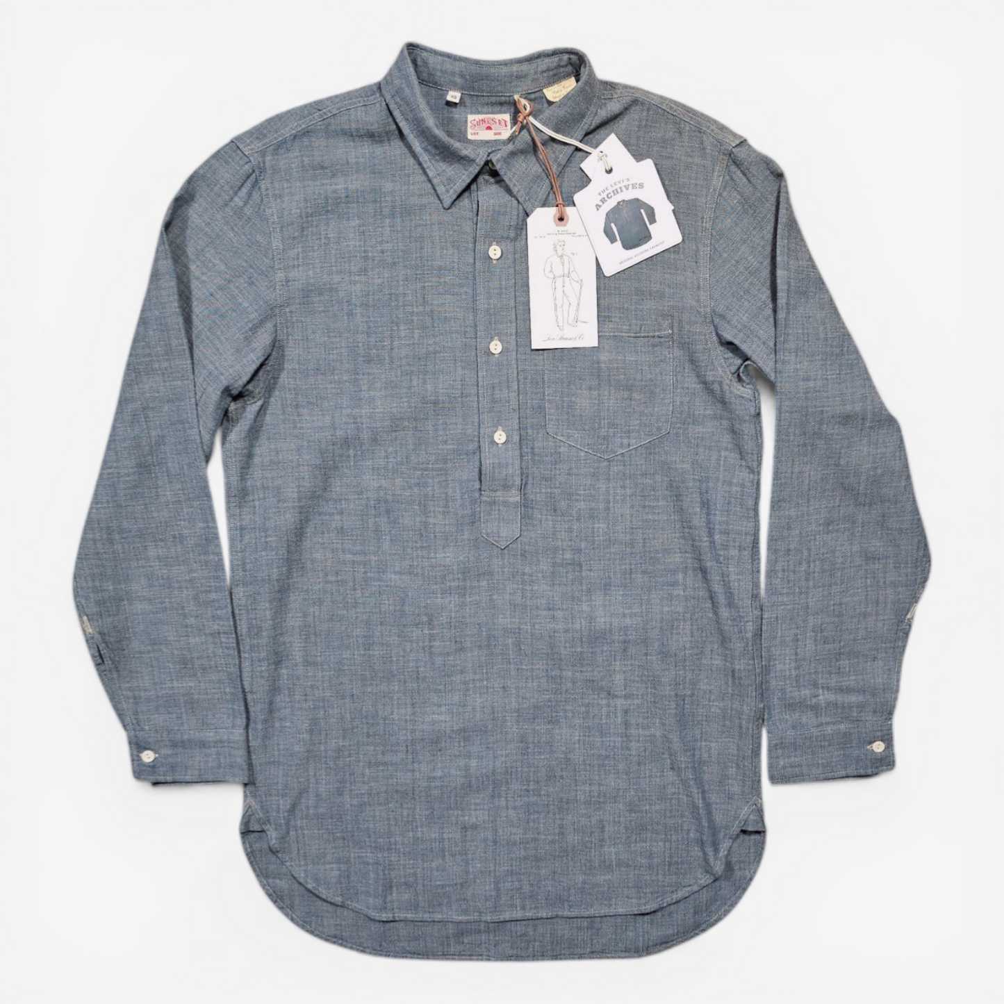 LVC Levi's Vintage Clothing Sunset Chambray Shirt Repro (XS)