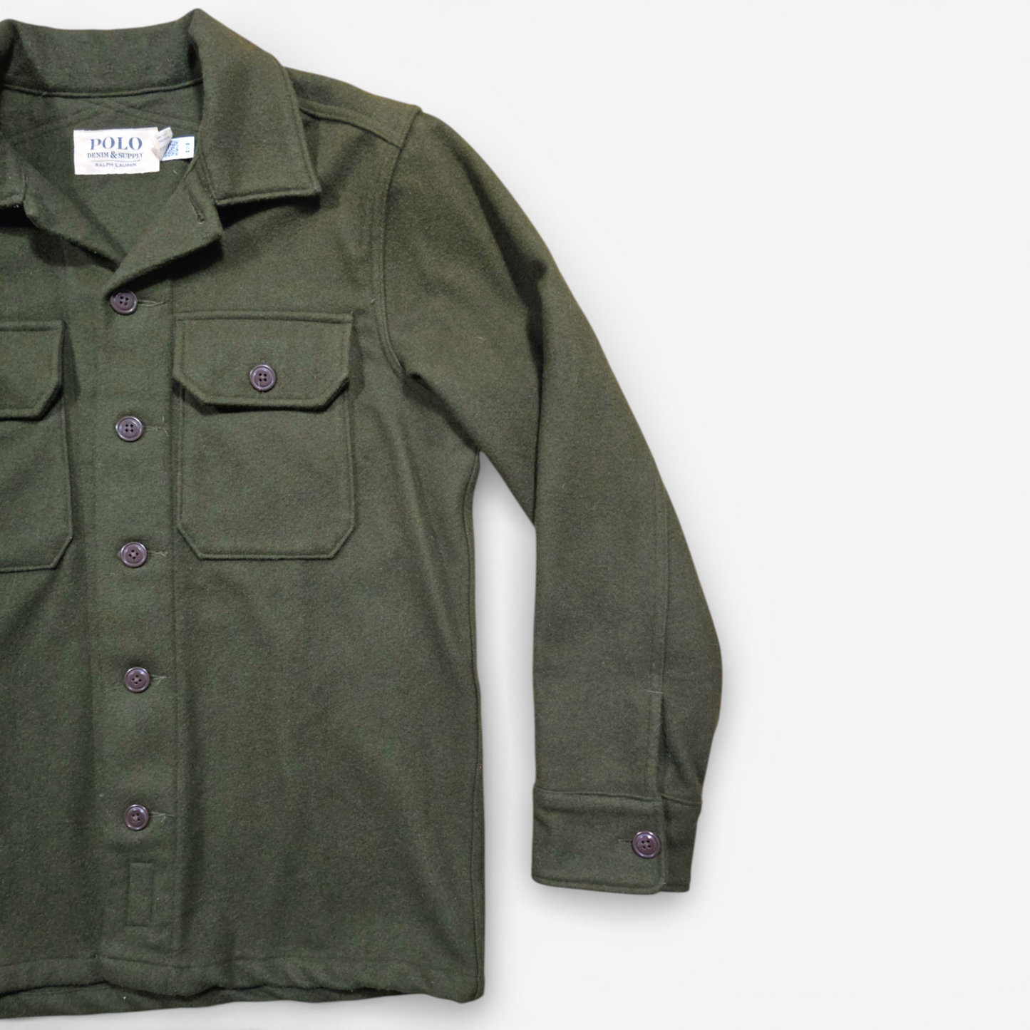 Surchemise Workwear en laine Polo Ralph Lauren (S)