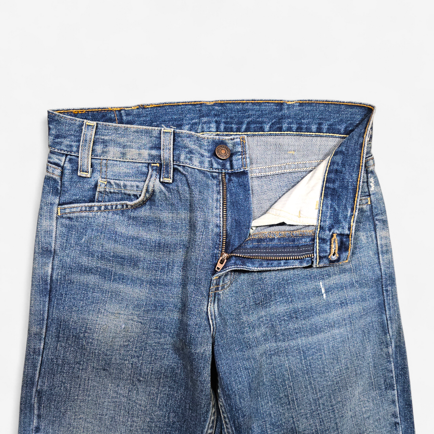 Jean Levi's 646 Flare Orange Tab Re-Issued (W28L34)
