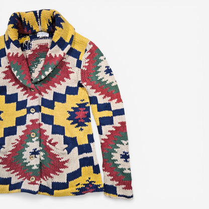 Polo Ralph Lauren Aztec Navajo Shawl Collar Cardigan (M)