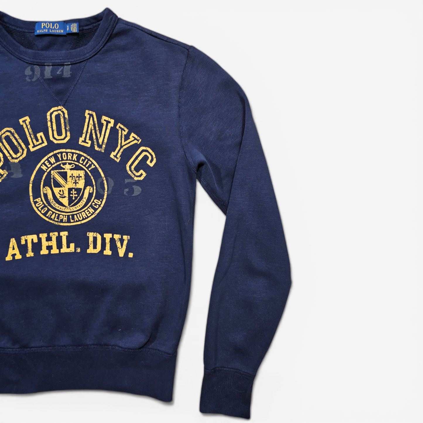 Sweatshirt Polo Ralph Lauren Vintage NYC Athl. Div (S)