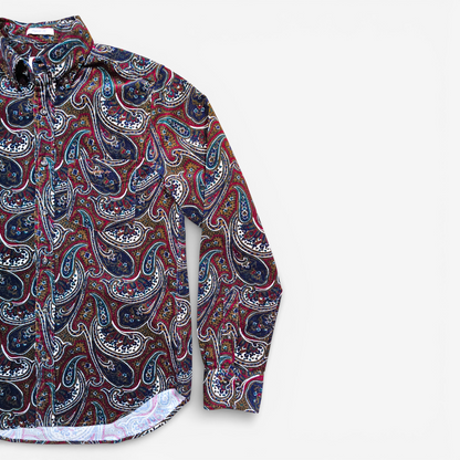 Chemise Gant Velours Paisley (S)