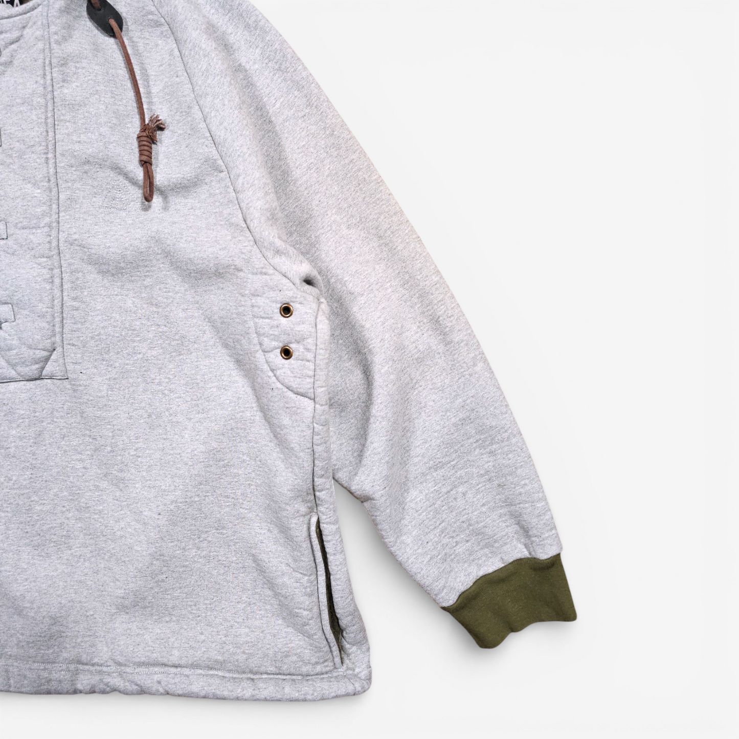 Lybro x Nigel Cabourn Fireman Hoodie Sweatshirt - Made in England (XL)