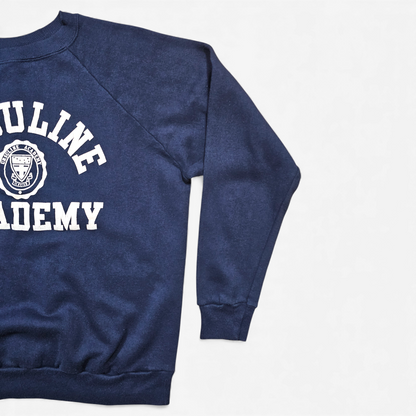Vintage Champion 80's Ursuline Academy University Sweatshirt - Made in USA (M)