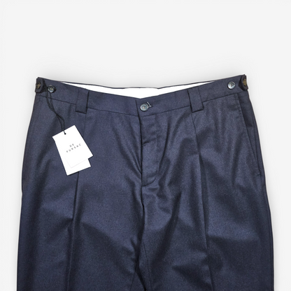 De Fursac Flannel Wool Trousers (Size 48)