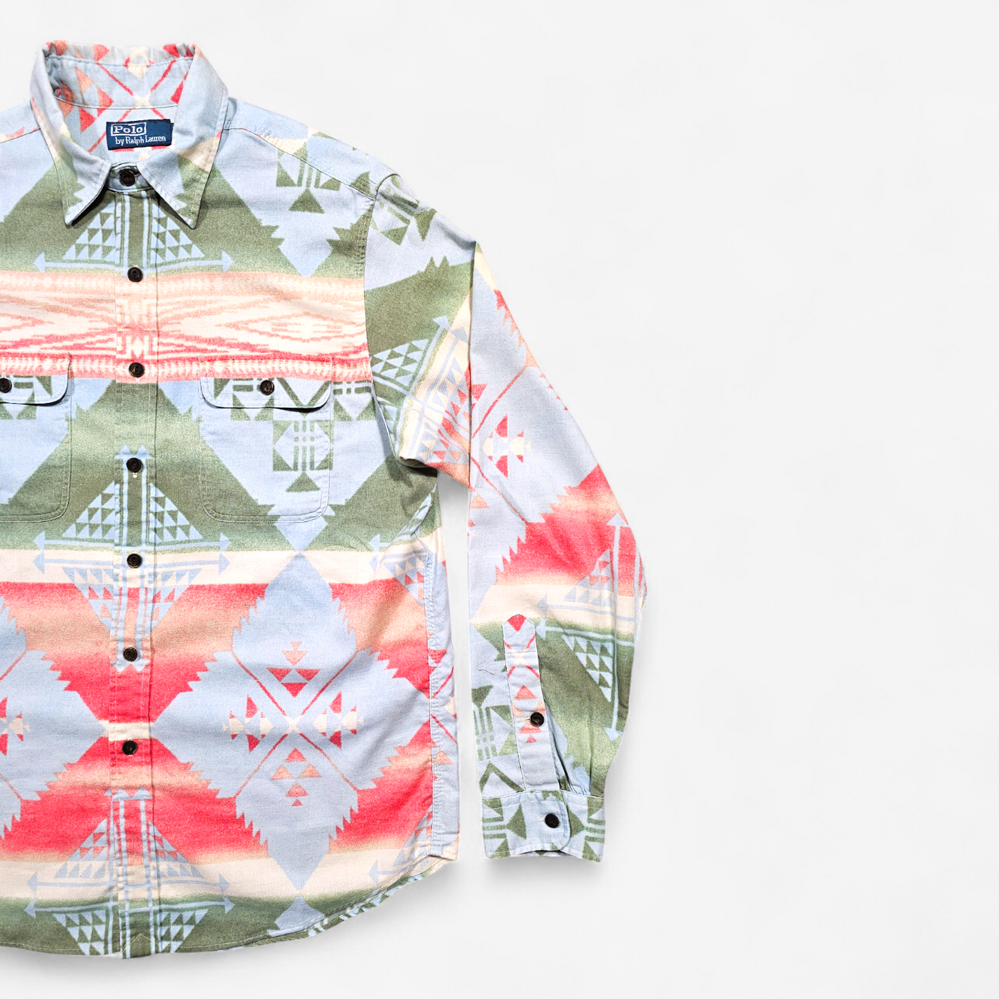 Chemise Ralph Lauren Navajo Aztec Flanelle (L)