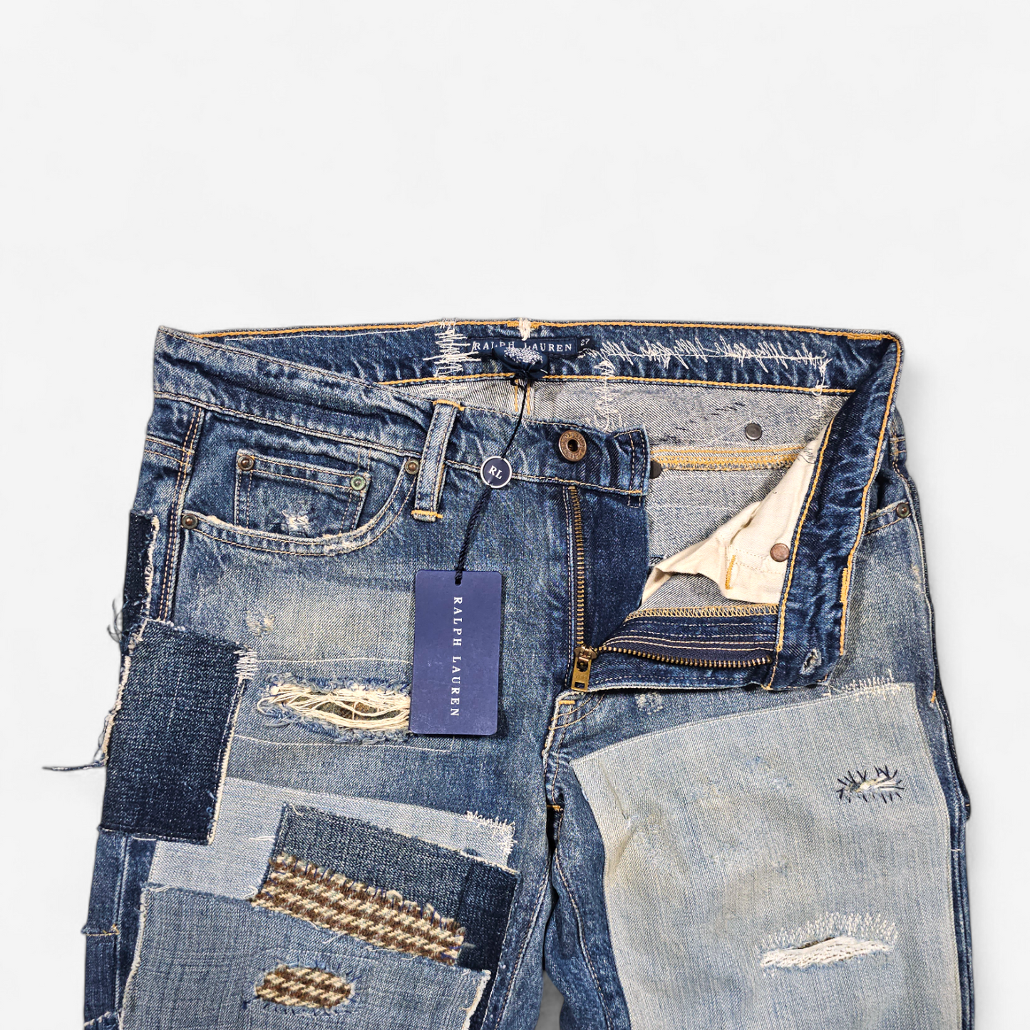 Jean Ralph Lauren Vintage Patchwork (W27)