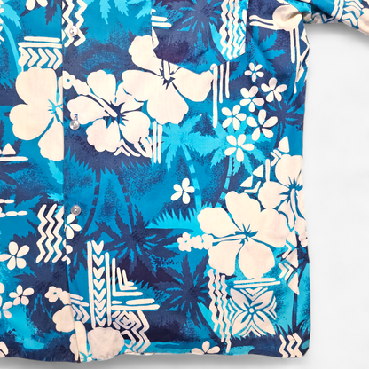 Hawaiian Shirt Vintage 70’s Pomaré Hawaii – Made in USA (L)