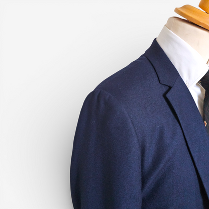 Blazer De Fursac 100% Cachemire Marine (52)