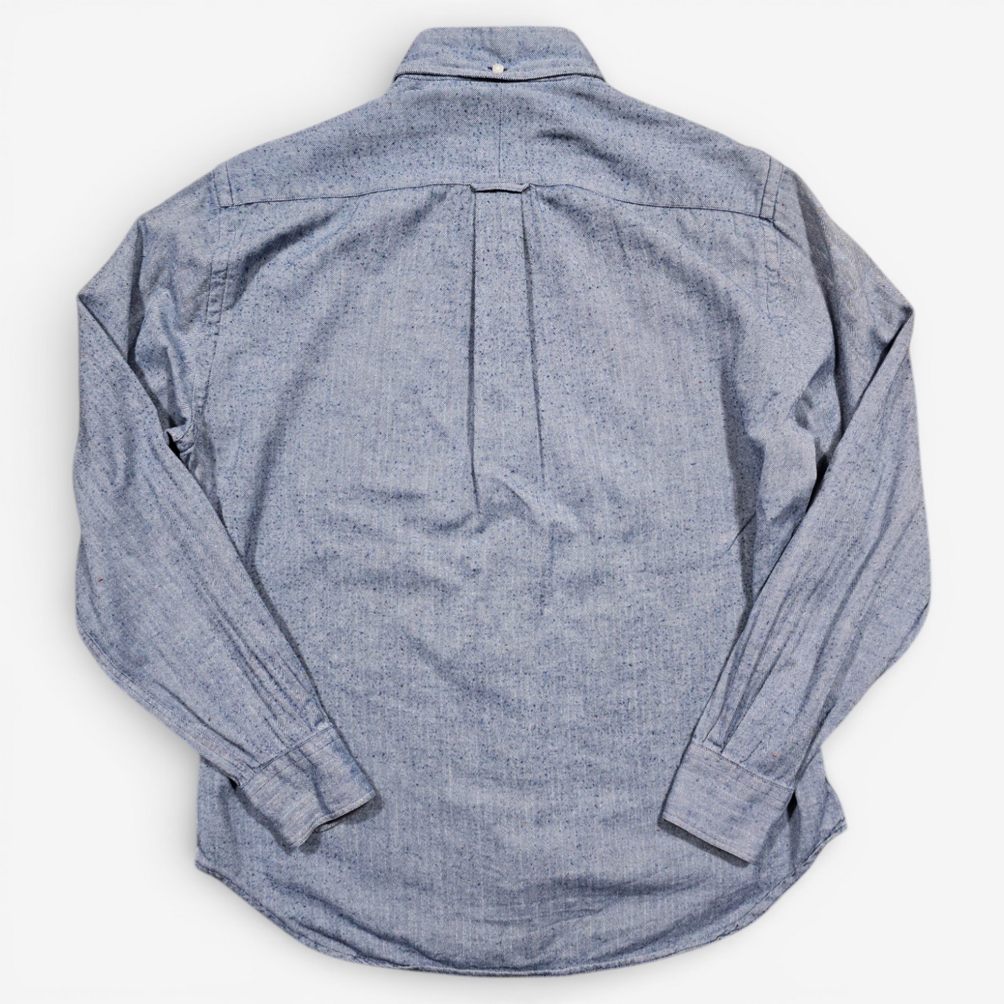 Chemise Gitman Bros Flanelle Herringbone - Made in USA (M)