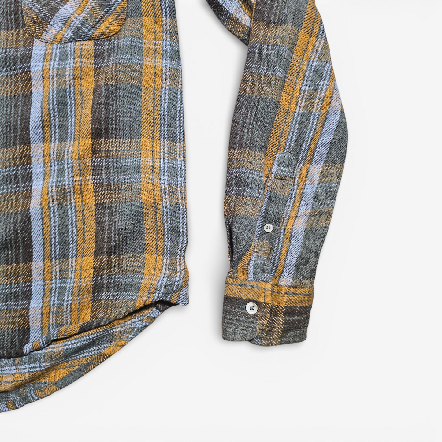 Chemise LVC Levi's Vintage Clothing Shorthorn Flanelle - Made in Italy (S)
