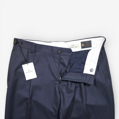 De Fursac Flannel Wool Trousers (Size 48)