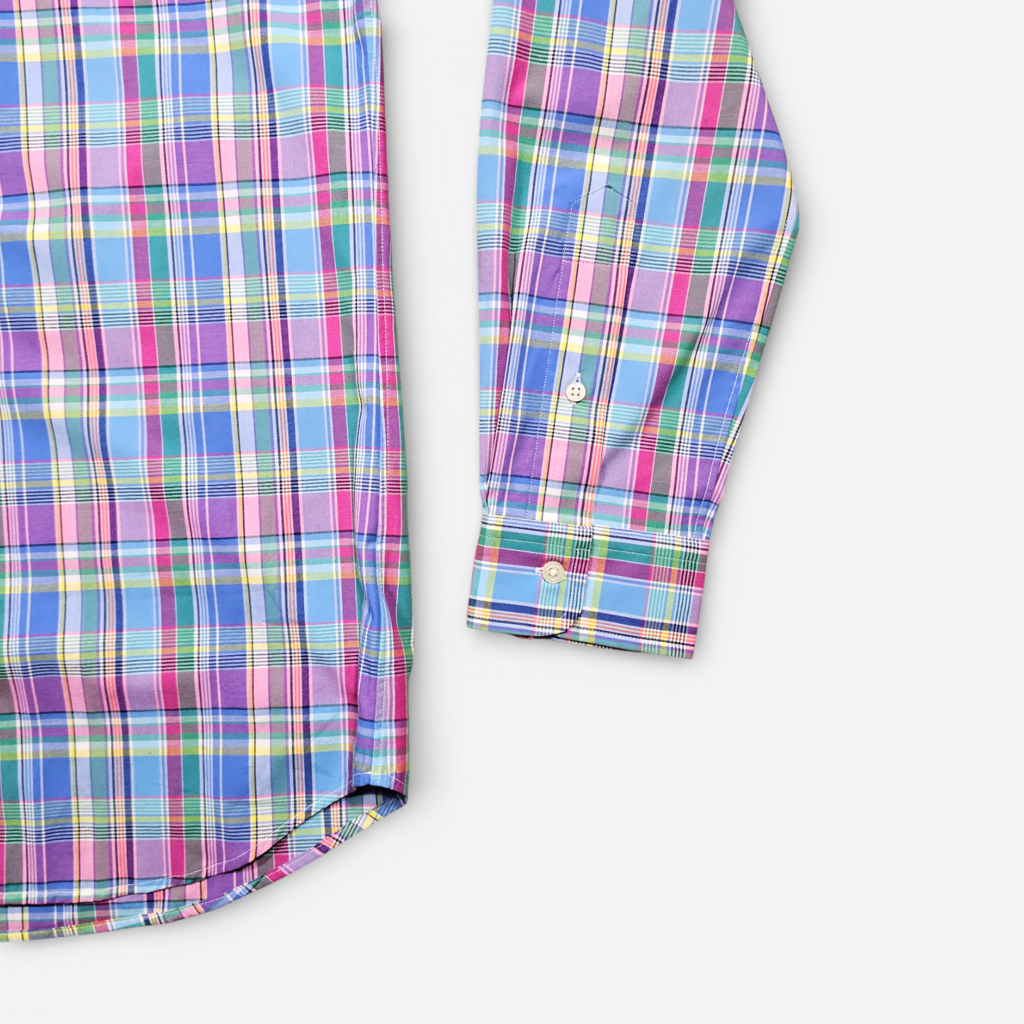 Chemise Ralph Lauren Carreaux Madras (S)