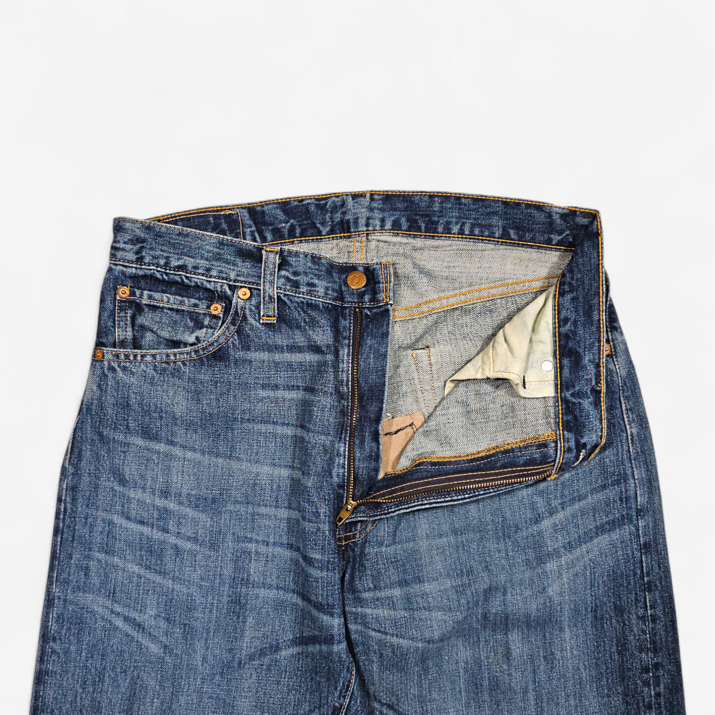 Jean LVC Levi's Vintage Clothing 505 1967 Valencia Street - Made in USA W36L34 (W34L34)