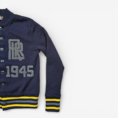 RRL Double RL Ralph Lauren Wool Baseball Jacket Cardigan (S)