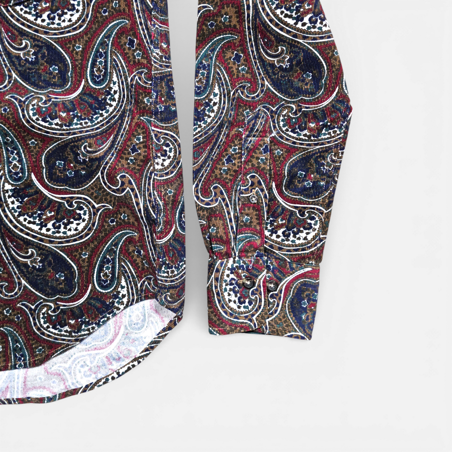 Chemise Gant Velours Paisley (S)