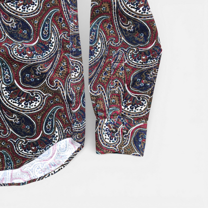 Chemise Gant Velours Paisley (S)