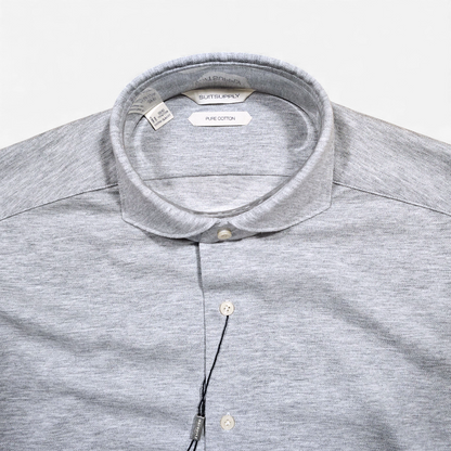 Chemise Suitsupply Knitted Grise (39/40)