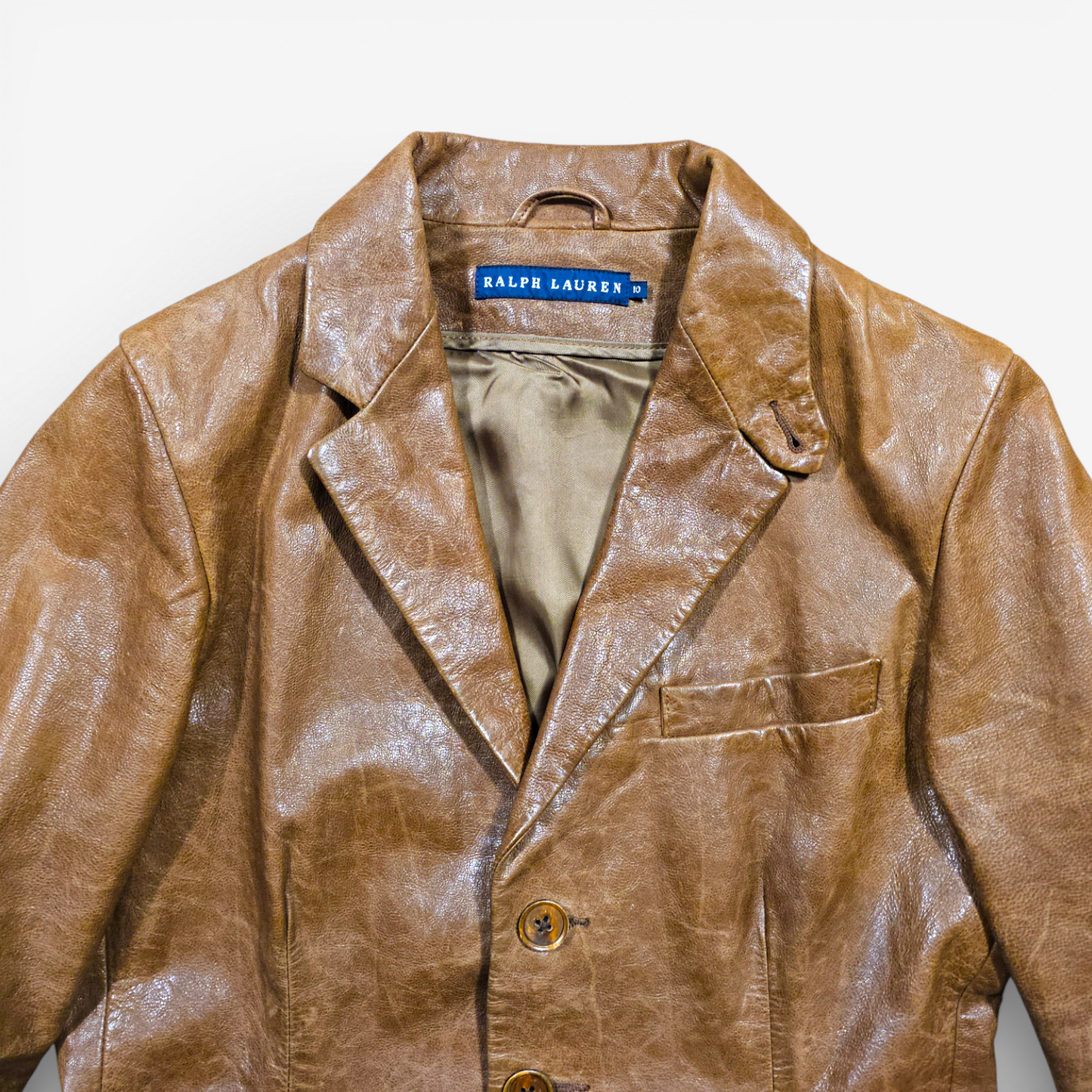 Blazer Ralph Lauren Cuir (S)